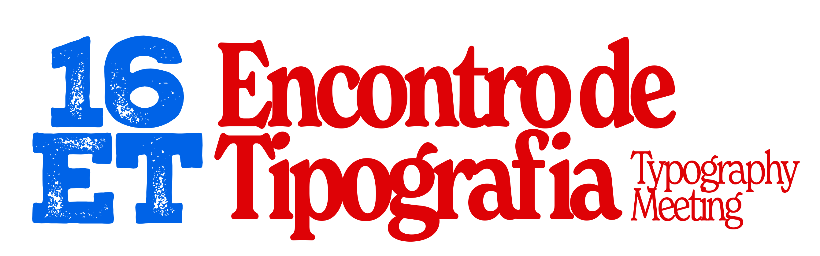 16ET Encontro de Tipografia / Typography Meeting